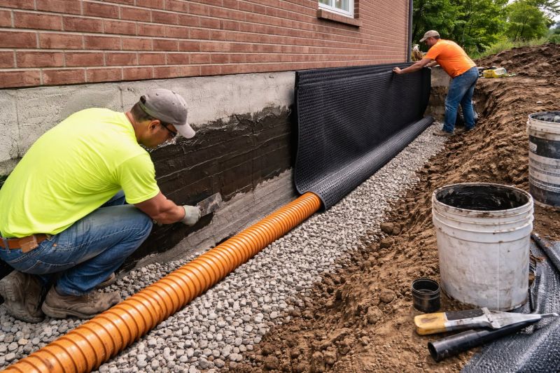Basement Seepage Repair in Greenville, SC