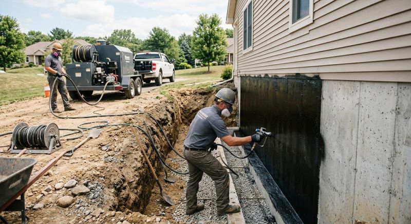 Concrete Foundation Sealing in Grand Rapids, MI