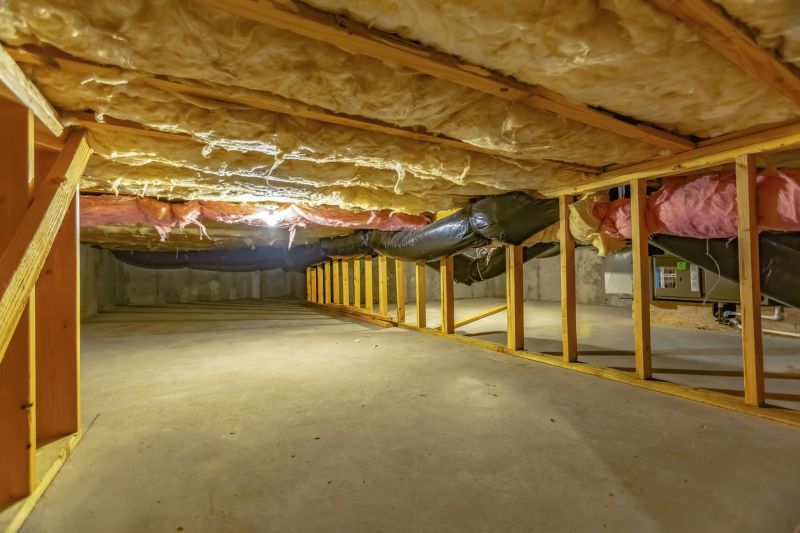 Insulated Crawlspace Wall