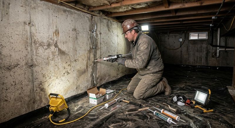 Foundation Cracks Repair in Greenville, SC